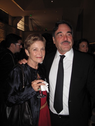 Jan Sharp and Oliver Stone