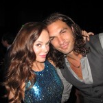 Rose McGowan and Jason Momoa